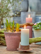 Načíst obrázek do prohlížeče Galerie, Obal na květináč s podtáckem - "Lacepot Dusty Rose", 1ks, ø14 x v 14 nebo ø19x v 19