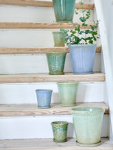 Načíst obrázek do prohlížeče Galerie, Obal na květináč s podtáckem - "Pearl", 1ks, ø 14cm x 12cm