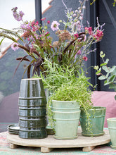 Načíst obrázek do prohlížeče Galerie, Obal na květináč s podtáckem - "Pearl", 1ks, ø 14cm x 12cm