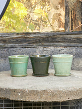 Načíst obrázek do prohlížeče Galerie, Obal na květináč s podtáckem - "Pearl", 1ks, ø 14cm x 12cm