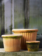 Načíst obrázek do prohlížeče Galerie, Květináč - "Ulrike Natura Patina", 1ks, ø17 x v12 cm